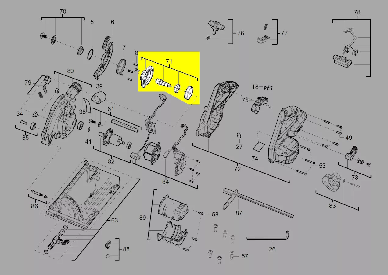arbre entraînement lame réf. 4931454273